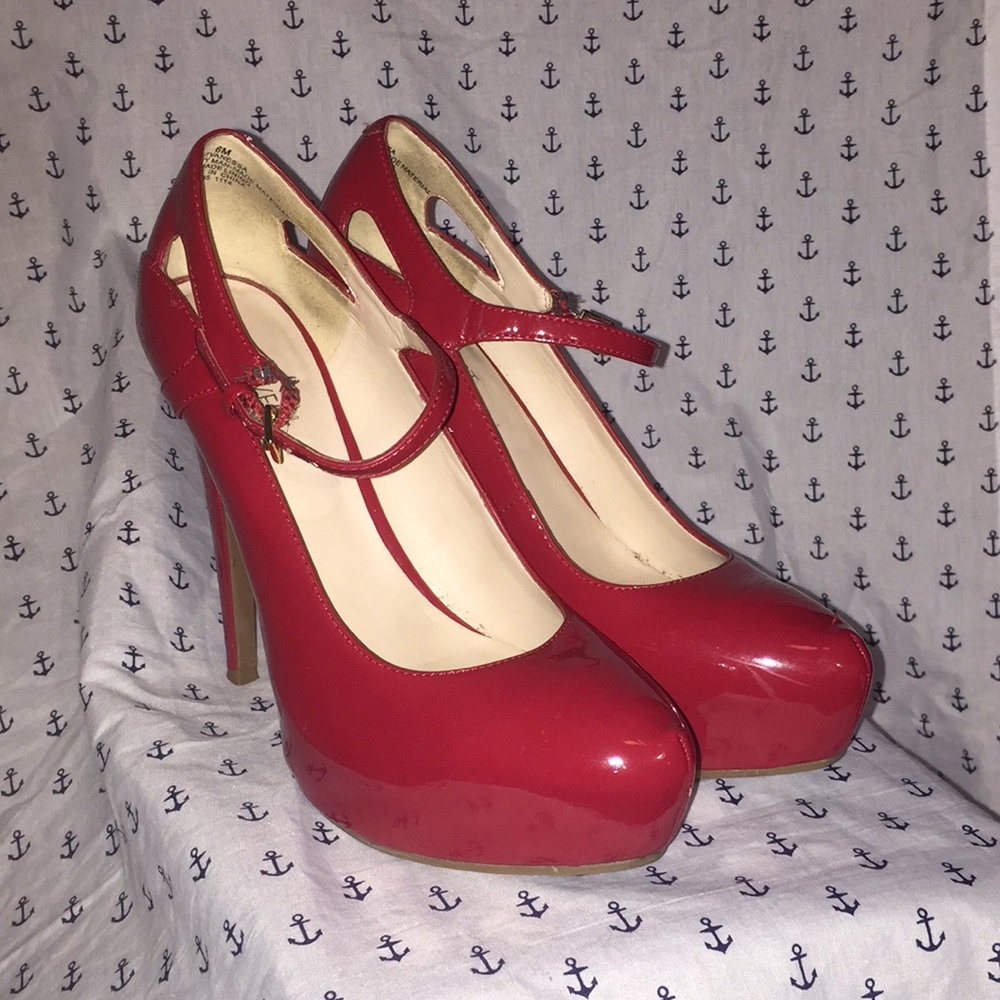 Nine West Strapped Pumps